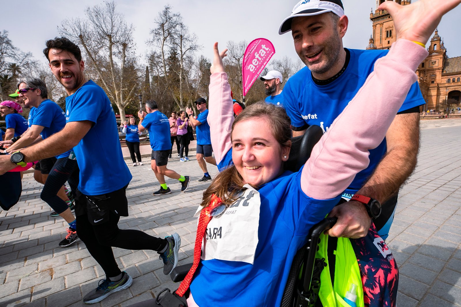 EQUIPO ZURICH AEFAT en Sevilla Sara Foto Xavier dArquer