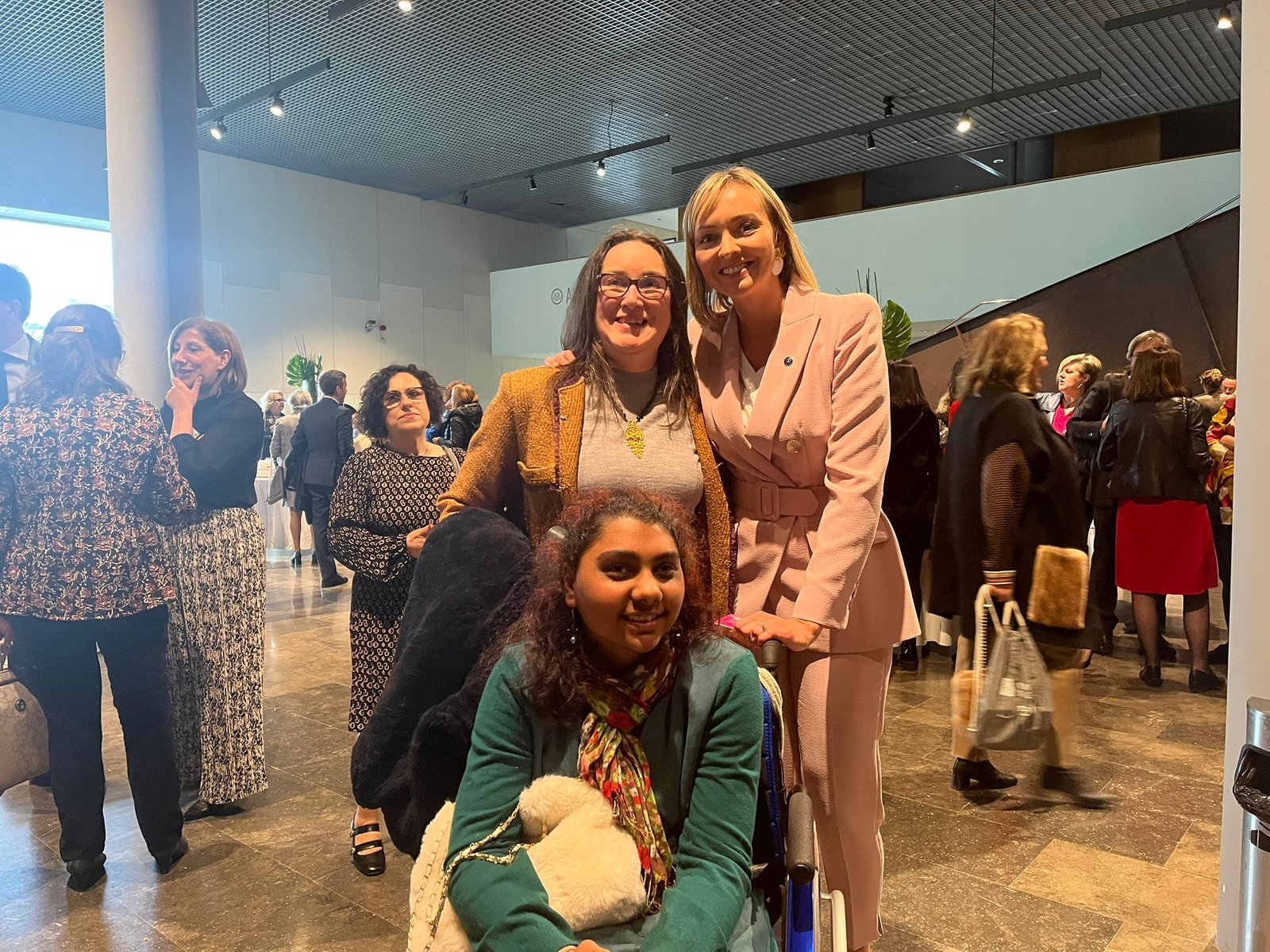 Sonia evento Feder con conselleira