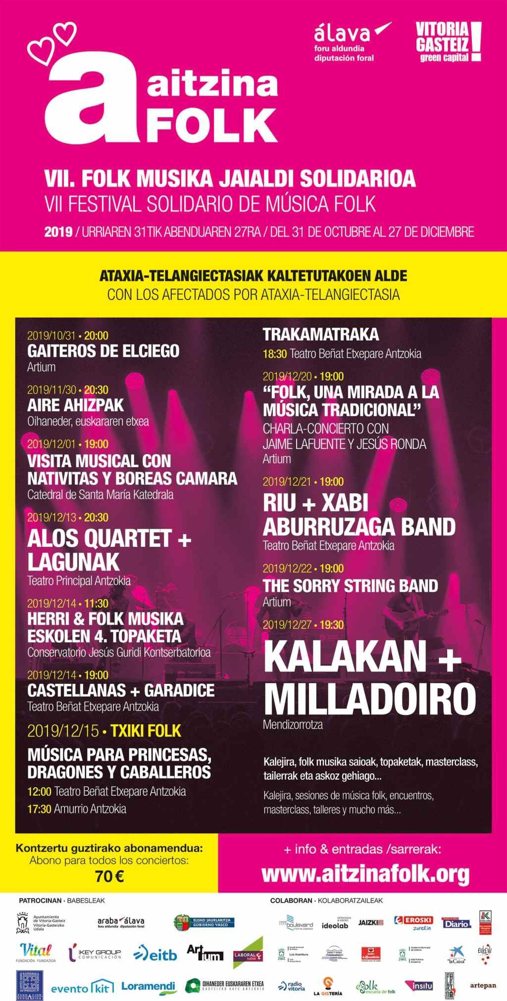cartel aitzina folk 2019